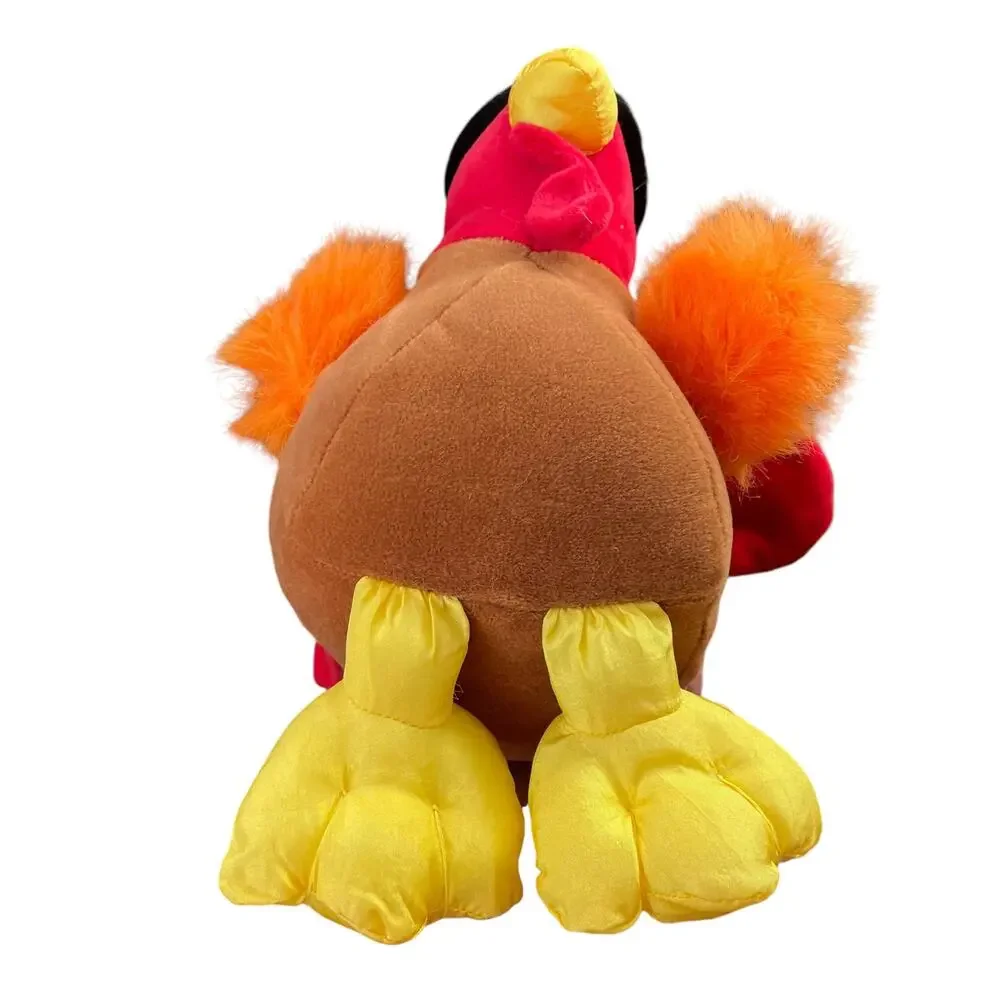 Vintage Gibson Greetings Turkey Plush 1994 Mr Gobbles Thanksgiving Stuffed Bird